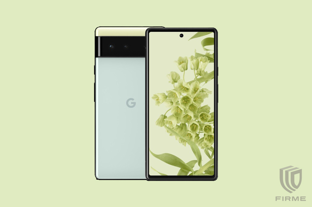 Google Pixel 6の液晶は平面になっている。